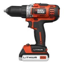 This is probably the most popular cordless drill on the market and is built to use around the house. Black Decker Bdcdhp220sb 2 20v Max Lithium Drill Driver With 2 Batteries Price 95 55 Black Decker Drill Drill Driver