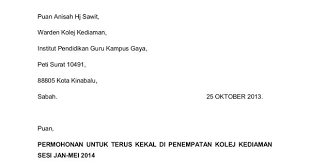 By justcallmefloeq in types > legal forms and rayuan asrama. 15 Contoh Surat Rasmi Rayuan Asrama