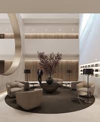 The Private Clinic On Behance In 2020 Lobby Interior Design Hotel Lobby Design Lounge Design