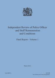 Account & lists account returns & orders. Independent Review Of Police Officer And Staff Remuneration And