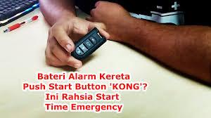 Maka, berhentilah bunyi alarm tadi dan perjalanan boleh dimulakan. Trick Simple Start Kereta Jika Bateri Remote Alarm Kereta Keyless Kong Youtube