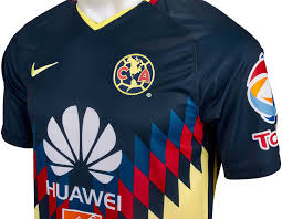 Nike women's club america 20/21 away jersey armory navy/white. Nike Club America Home Jersey 2017 18