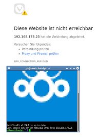 The server refused the connection. No Access To The Web Gui Since Last Update To Nextcloudpi V 1 24 3 Appliances Docker Snappy Vm Ncp Nextcloud Community