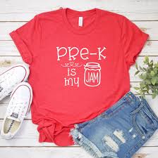 Download Pre K Is My Jam Teacher Christmas Gift Preschool Teacher Etsy Teacher Shirt Designs Prek Teacher Shirts Preschool Teacher Shirts