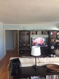 Black And Brown Living Room Living Room Entertainment Center 11 Wall Black Brown Furniture Ikea Hemnes Custom Living Room Entertainment Center Living Room Entertainment Brown Furniture