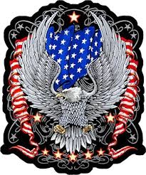 Black And Silver American Flag Patch Meaning Silver Eagle American Flag Ribbons Patch Patriotic Back Patches Ebay Harley Davidson Art Harley Davidson Wallpaper Harley Davidson