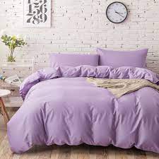 Check out our light purple quilt selection for the very best in unique or custom, handmade pieces from our blankets & throws shops. 4pc 100 Cotton Elegant Light Purple Bedding Sets Queen Size Lilac Duvet Blanket Quilt Covers Plain Color Bed Sheets Nordic Colored Bed Sheets Lilac Duvetbedding Set Aliexpress