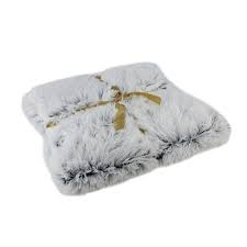 The faux fur knit blanket in grey from the friendly kids' brand mayoral, will be a perfect gift new parents. Northlight 55 X 62 Plush Faux Fur Throw Blanket Gray Target