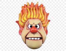 Knowing how heat miser never exactly got as much attention as a child always upset you, but with christmas coming up, and him not. Heat Miser Snow Miser Costume Mask The Year Without A Santa Claus Png 436x639px Heat Miser