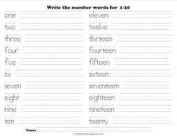 Count to ten — {v. Writing The Number Words Number Words Worksheets Number Writing Worksheets Number Words