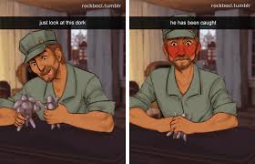 Bingo Bango Bongo Song Fallout 4 Second Bunch Of Snapchats Done Featuring Maccready Being A Nerd Hancock Being Adorable And X6 Learning The Meaning Of S Fallout Art Fallout Meme Fallout Four