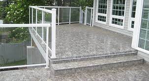 So in terms of look and feel, it's different—that much is certain. Vinyl Deck Products Deckrite Canada Vinyl Sundecks