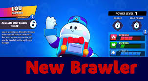 The sprout throws a ball full of seeds that bounces around the field and then explodes. Download Null S Brawl New Brawler Lou