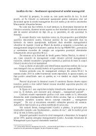 Notiunea de risc in afaceri, nu este atit legata de riscul afacerii ci de metodele de protectie impotriva crizelor ce se ivesc inerent in procesul de productie si din acest exemplu rezulta clar si cu precadere ca legatura dintre strategia de productie a agentului economic, cuplata cu o analiza sistematica a. Analiza De Risc Si Actul Managerial Radu Andriciuc Academia Edu