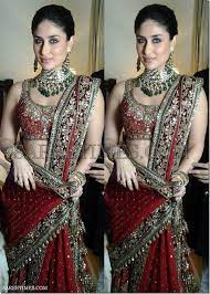Kareena Kapoor In Bridal Saree Sareetimes Manish Malhotra Bridal Collection Kareena Kapoor Wedding Dress Manish Malhotra Bridal