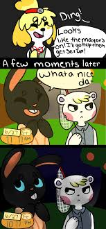 Do The Villagers Ever Get Confused When Suddenly The Time Changes Animal Crossing Funny Animal Crossing Memes Animal Crossing Game