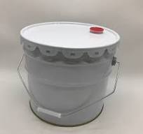 20L Metal Pail steel bucket with Flower Lid - Buy 20L Metal ...