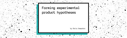 Although there is the research question, it is essential to speculate and make predictions before the actual research. Forming Experimental Product Hypotheses By Chris Compston Agile Insider Medium