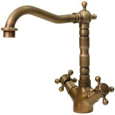 Ein hochwertiger wasserhahn ist ein wichtiger bestandteil von einer schönen küche. Nostalgie Retro Kuchen Armatur Wasserhahn Im Landhausstil In Antik Messing Lagento De