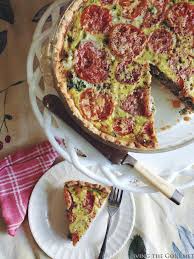 Quiche Lorraine With Speck Ham Living The Gourmet Recipe Recipes Best Egg Recipes Quiche Lorraine