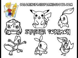 Go to the box in which you put your pokemon in. Coloringbuddymike Starter Pokemon Coloring Pages To Print Youtube