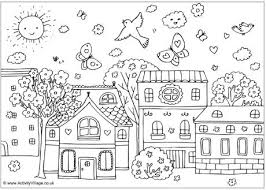 You can use our amazing online tool to color and edit the following street coloring pages. Spring Colouring Pages For Kids