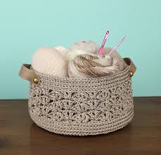How to crochet a square basket | herringbone square crochet basket pattern by yarn + chai. Organize Your Life With These Pretty Crochet Baskets