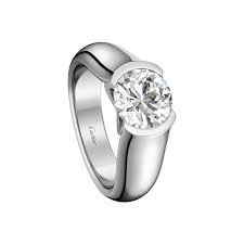 C De Cartier Solitaire Engagement Rings Platinum Diamond Fine Engagement Rings For Women Ca Wedding Ring Shopping Engagement Rings Radiant Diamond Rings