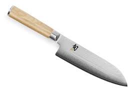 Wide santoku knife 7 18cm the shun series of chef's knives is one of the most comprehensive damask steel series worldwide and highly appreci. Shun Classic Blonde Santoku Knife 7 Cutlery And More