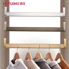 These piers have three drawers, a pull out nightstand, and upper doors with 2 adjustable shelves and clothes hanging rod. Huitailong Wardrobe Hanging Rod Wardrobe Cross Bar Cabinet Hanging Rod Cabinet Clothes Rod Holder Hanger Rod