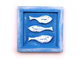 5 out of 5 stars. Ceramic Fish Art Ocean Blue Fish Art Fish Hom Artmosfair