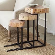 Nature S Nesting Tables By Wisteria Furniture Coffee Table Nesting Tables
