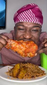 Semo served with Okro soup, ponmo and fish.