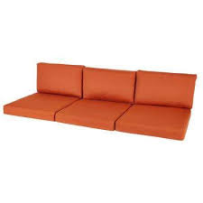 Orange Box Edge Moreno Valley Outdoor Loveseat Cushions Outdoor Cushions The Home Depot