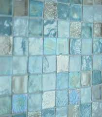 By following instructions for setting small tiles, you could create your own special sea glass tile designs for a bathroom or kitchen splash guards or counter tops; Vacation At Home Master Shower Centsational Style Sea Glass Tile Master Shower Beach House Decor