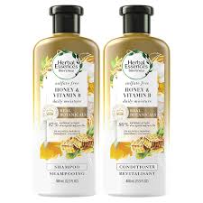 Herbal Essences Sulfate Free Shampoo And Conditioner Kit With Natural Source Ingredients Biorenew Honey Vitamin B Color Safe 13 5 12 2 Fl Oz