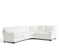 Buchanan Square Arm Upholstered Curved 3 Piece L Shaped Sectional With Wedge Sectional Furniture Slipcovers Crate And Barrel Sectional