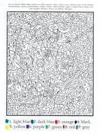 Pin On Color By Numbers