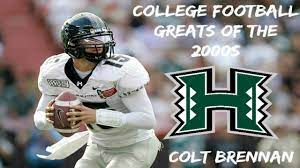 He was only 37 years old. Colt Brennan College Highlights Hd Hawaii Greats Of The 2000s Youtube