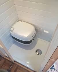 Maybe you would like to learn more about one of these? Pin By Zoraida Mendez On Van Conversion Shower Tray Camper Bathroom Camping Shower