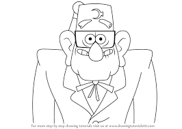 Stan Pines Also Known As Grunkle Stan Is The Titragonist For The Movie Gravity Falls He Runs The Mystery Mini Drawings Doodle Art Designs Disney Art Drawings