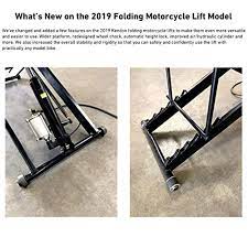 Kendon Folding Stand Up Atv Motorcycle Table Lift Dirt Bike Lift Table Air Hydraulic Jack Heavy Duty 1000 Lb Capacity Amazon In Car Motorbike