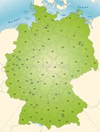 Tyskland vil frata fremmedkrigere id kort i tre ar itromso no. Kort Over Tyskland Tema I Gron Stockphoto 10653645 Panthermedia Billedbureau