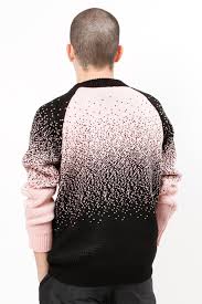 Knitting patterns beginners will love. Fade Mix Black Pink Knitted Sweater Knitwear Men Knit Men Sweaters