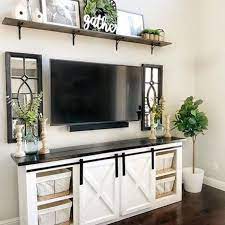 Designing around a tv can be tough but with the right pieces, your tv will blend into a perfect place wall of art! 36 Best Wall Living Room Decor Eeveryone Love Neat Fast Popular Living Room Farm House Living Room Wall Decor Living Room