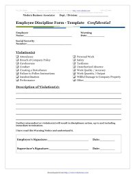 Employee Misconduct Form Template Write Up Templates Free In Doc Sample For Templat Incident Report Form Report Template Counseling Forms