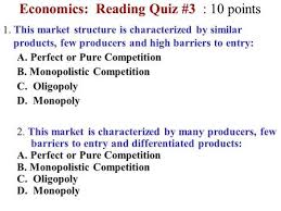 In market structures, monopolies are at one end of the spectrum and perfectly competitive markets are at the other. Introduction To Market Structure Ppt Video Online Download