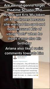 Grande herself ended up liking a tweet which insinuated wu's u.s. Discover Kris Wu Height S Popular Videos Tiktok