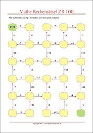 Motivation und begeisterung beim rechnen erleben und ganz nebenbei logisches denken und kopfrechnen durch. Mathe Rechenratsel Zr 100 Wie Lautet Die Losung Kostenloses Arbeitsblatt Mit Losungen Zum Ausdrucken Gemischte Rechenaufgabe Rechenratsel Mathe Ratsel Mathe