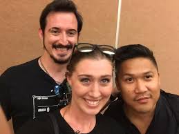 I was so excited to meet Dante Bosco today and have him sign my Honor  poster. He is such a kind and ernest person who gave all of his fans a great